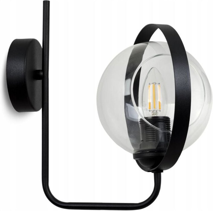 Moderne Lampe Wandleuchte Glasringlampe