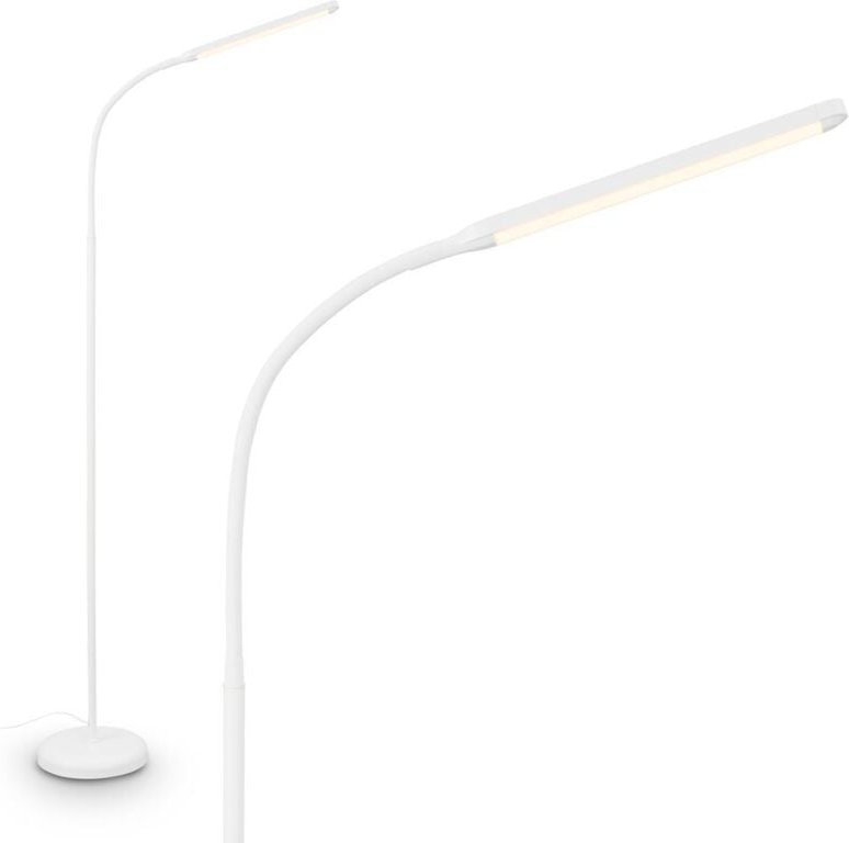 B.k.licht - led Stehlampe led Stehleuchte Standleuchte Dimmbar Touch Warmweiß Schwenkbar