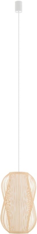 Puket Hänglampe 1 E27 Naturholz Nowodvorski 11161