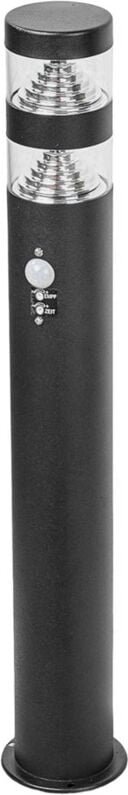 Außenleuchte "Lanea" aus Edelstahl mit Bewegungsmelder von Lindby