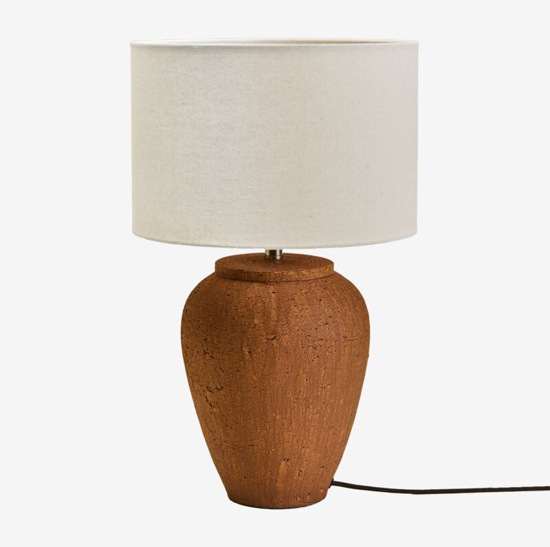 Thumbnail - SKLUM Verena Terrakotta-Tischlampe Rot Acryl