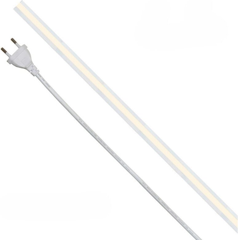 5m COB Milky LED-Streifen IP65 einfarbig 14W/MT 220V - 3000K