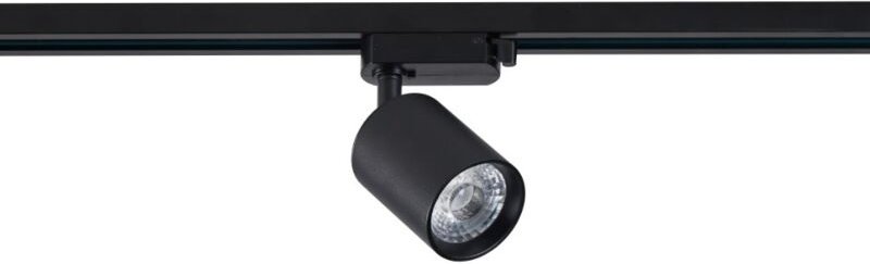 Efectoled - 1-Phasenstromschiene LED-Strahler 10W Dimmbar Mallet Schwarz 4000K Neutralweiß