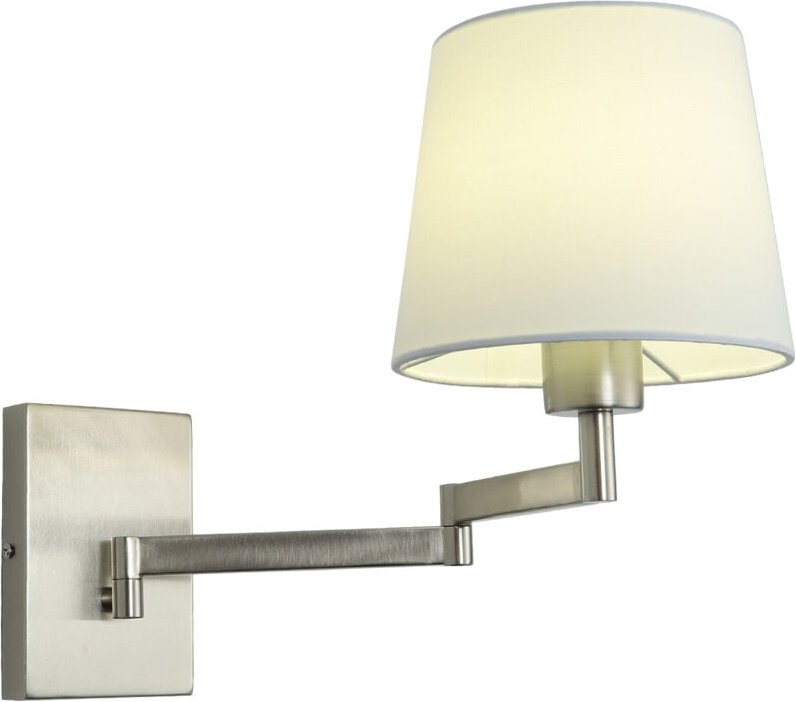 Wandleuchte Gelenkig Aluminium Ugani Weiß