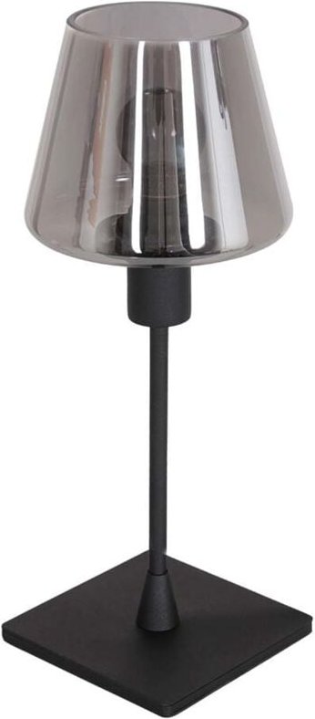 Tischlampe - Ancilla - schwarz - glas metall - ø - Steinhauer
