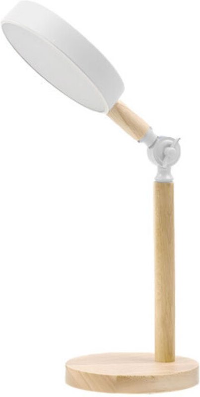 Flexo pontica 15w 3000-4000-6000k weiß/buche 1125lm gelenkig 48x15x15cm