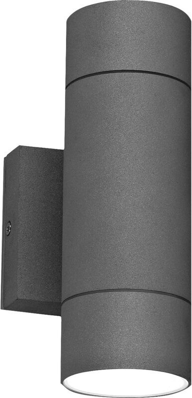 Runo Rund MT69045 Außenwandleuchte GU10 Schwarz - Megatron