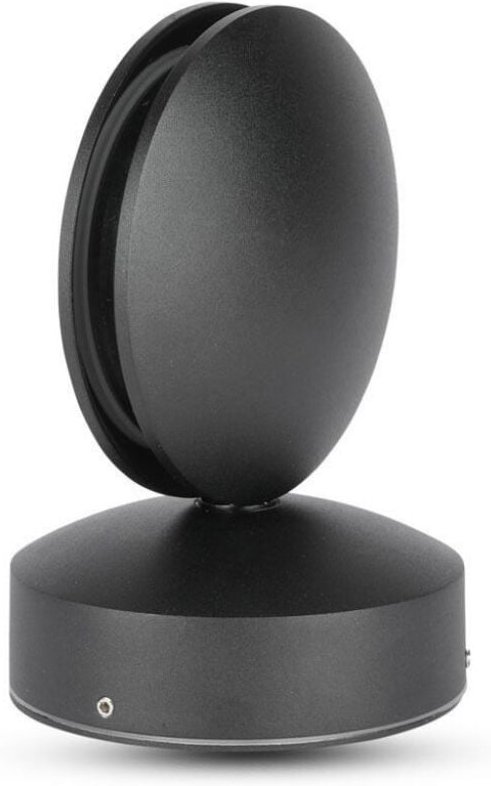 Led Lampe 7W 110LM/W 360° Abstrahlwinkel Schwarz Warmweiß IP65 - V-tac
