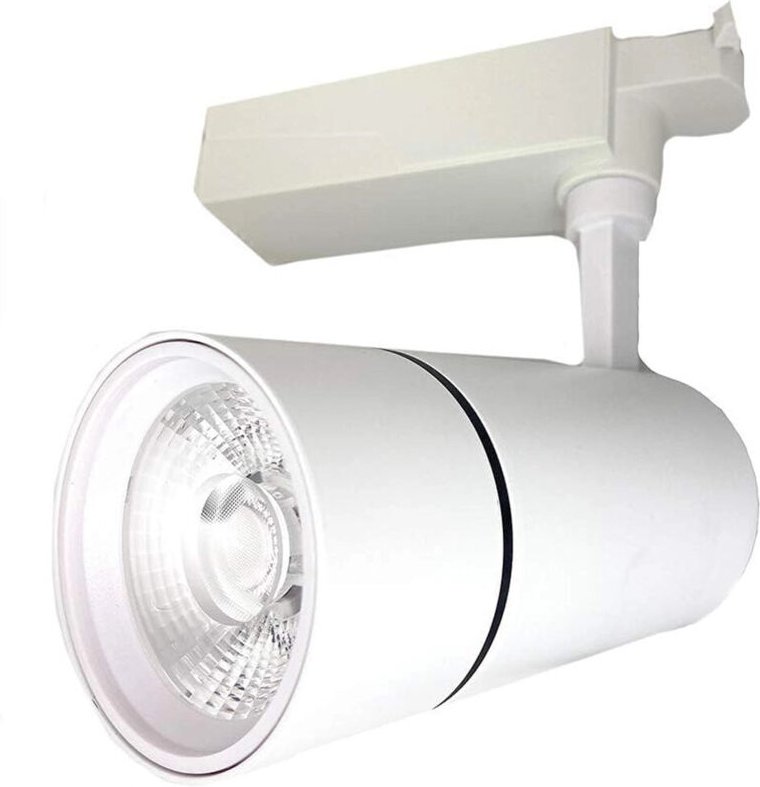 Tradeshop - Trade Shop - led Schienenstrahler cob 30W weiß Strahler Deckenstrahler F-30W-07AC -