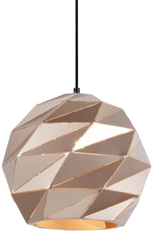 Palermo - Moderner hängender Anhänger goldenes 1 Licht, E27 - Italux