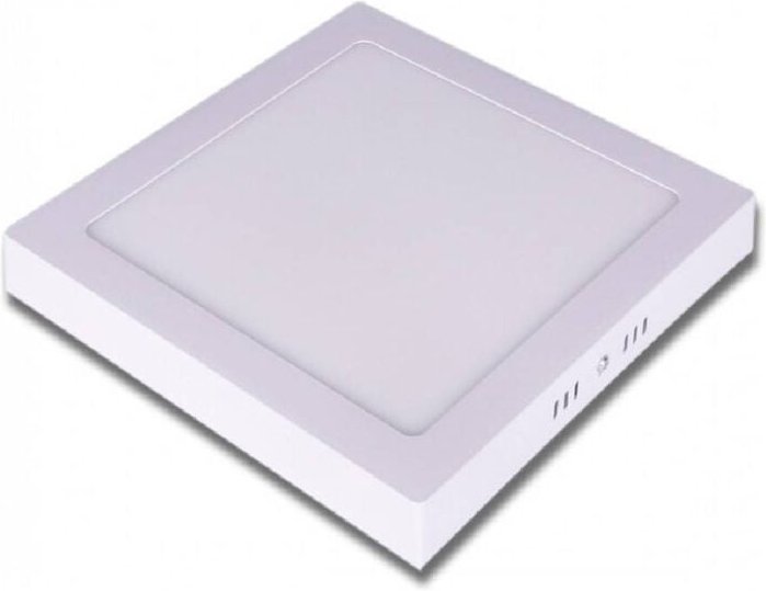 Trade Shop Traesio - Trade Shop - led-deckenplatte 18 w quadratisch warmweiss kalt natur P2 -