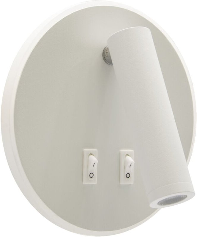 Wandleuchte OTELLO LED C 6W+3W 3000K-4000K IP20 weiß