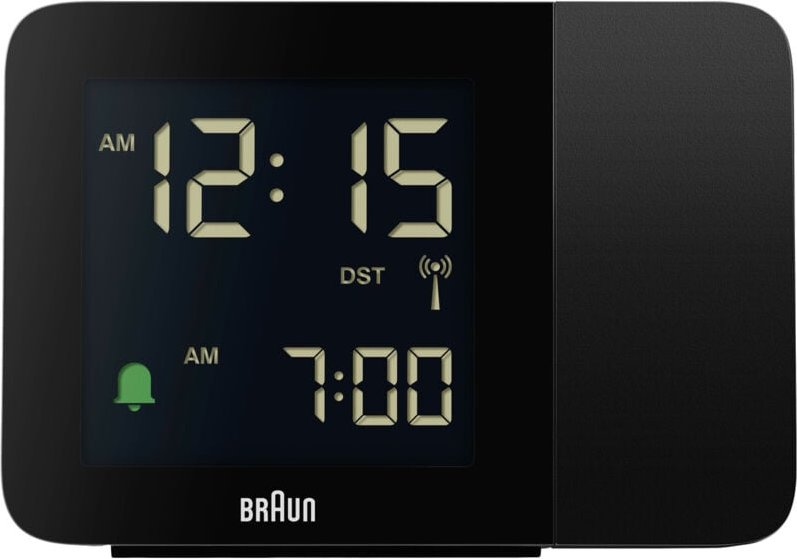 Braun BC15B-DCF Funk Wecker Schwarz