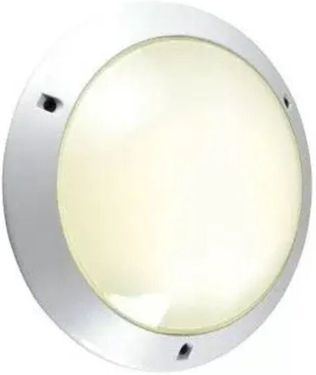 Sarlam 514270 – Hublot Chartres origine – E27 (nicht im Lieferumfang enthalten) 53 W – IP54 IK04 – Weiß