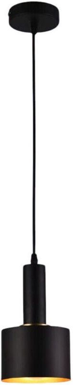 Thumbnail - Trade Shop - copy of LAMPADARIO A SOSPENSIONE SOFFITTO STILE CONTEMPORANEO NORDICO ATTACCO E27 IN METALLO B97 - Schwarz