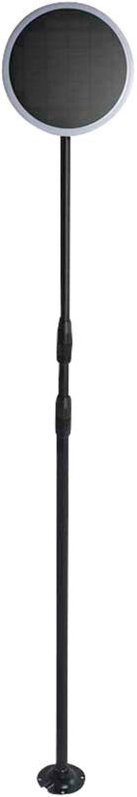 Solar led Garten Stehleuchte 8W Dämmerungssensor Weiß Schwarz Naturweiß IP65 - V-tac