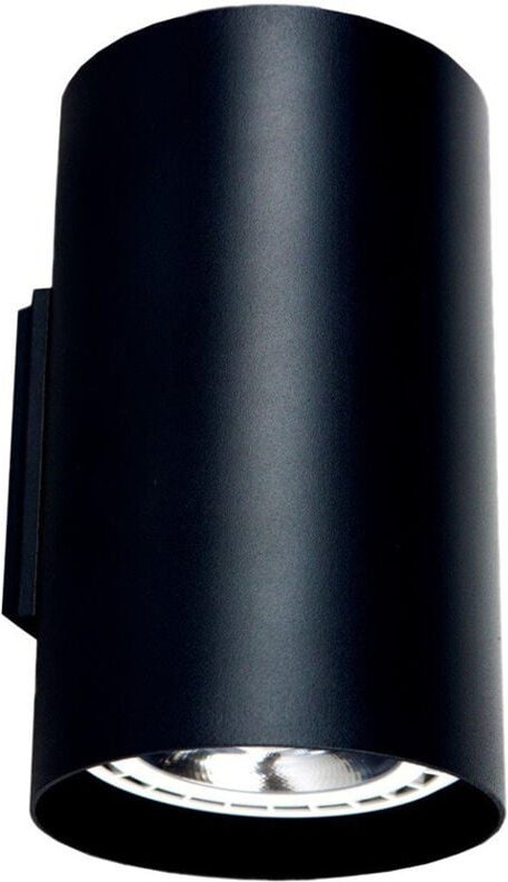 Wandleuchte, 2 GU10 ES111, schwarz, Aluminium, Nowodvorski 9320