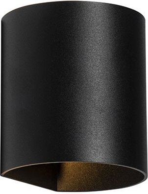 Smarte Wandleuchte schwarz inkl. WiFi G9 - Sabbio