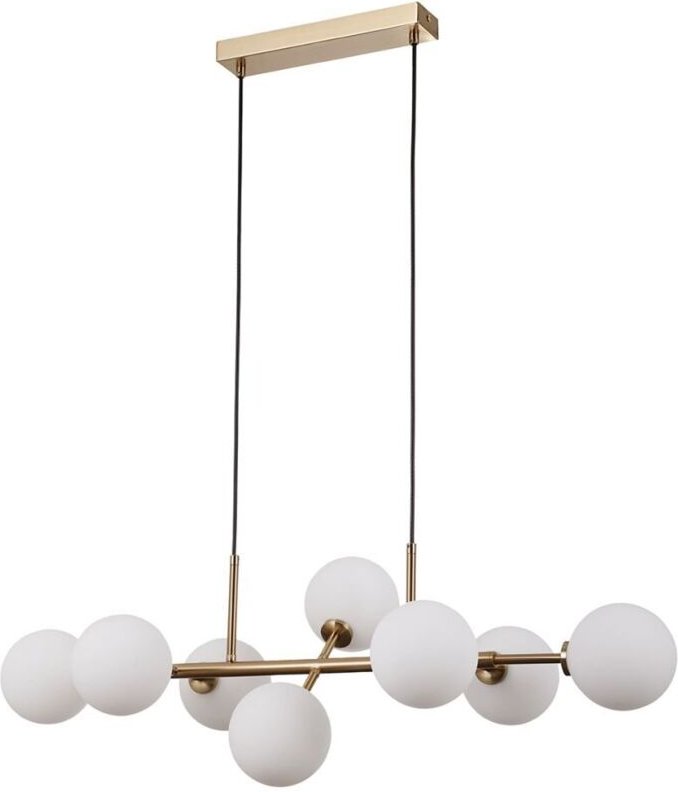 Mirellio Classic 8 Light Globe Pendel-Deckenleuchte, G9 - Italux