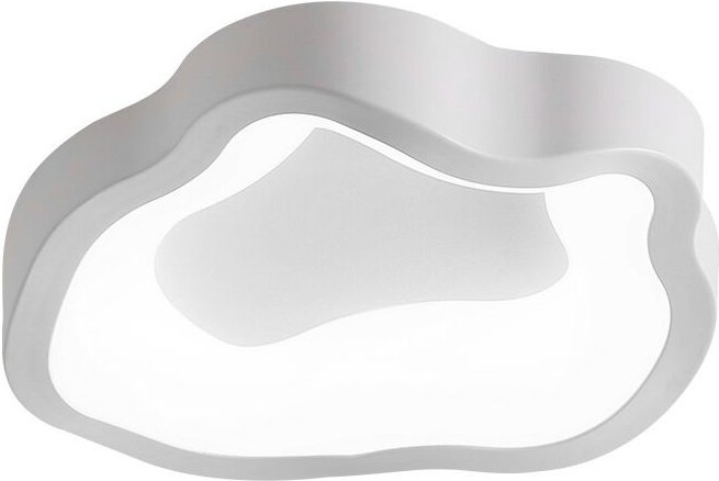 Wottes - led Modern Deckenlampe Weiß Deckenleuchte Kreative Deckenleuchten für Schlafzimmer Büro Küche Balkon - Kaltweiß...