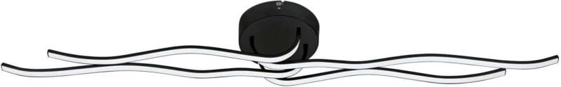 Led Deckenleuchte Roncade 1 schwarz 116 x 18 cm warmweiß Deckenlampen & Kronleuchter - Eglo
