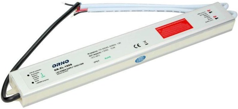 LED-Flachnetzteil 150W 12V DC IP67 - OR-ZL-1608