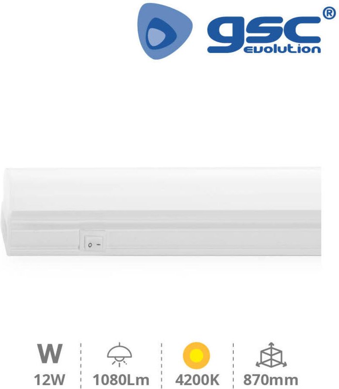 LED-Elektronikstreifen T5 870mm 12W 4200K GSC 001705378