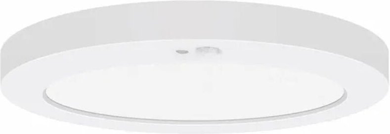 Verstellbarer Einbau- oder Feststrahler mit integriertem LED-Sensor, rund weiß, Durchmesser 16,5 cm ARIC