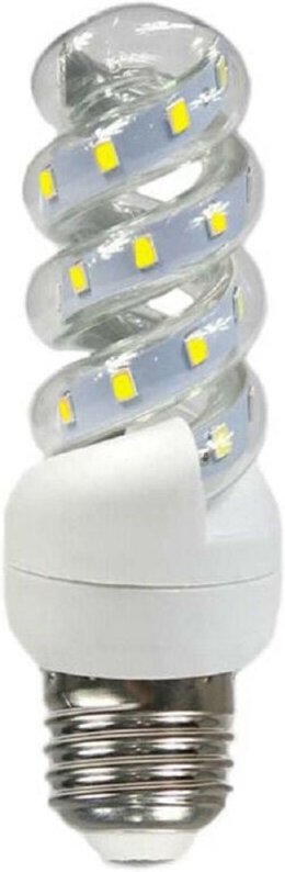Trade Shop Traesio - Trade Shop - led glühbirne E27 18W spiral warmes licht 3000K natürlich 4000K kalt 6500K S18W -