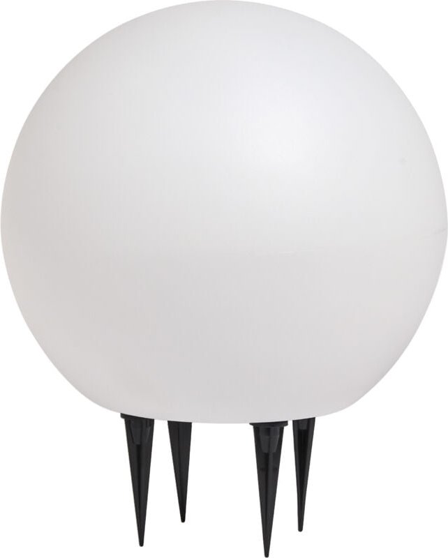 Endura hybrid ball Außenleuchte, Hybridleuchte, 2W, 180lm, warmweiße Lichtfarbe, 3.000K Farbtemperatur, weiß, Kunststoff...