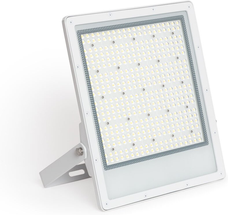 Led Fluter 200W Dimmbar triac 170 lm/W IP65 elegance Slim pro Weiss 4000K Neutralweiß Asymmetrisch 30ºx90º