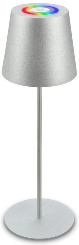 Briloner - Tischlampe Akku Tischleuchte Kabellos Touch buntes rgb+w Licht höhenverstellbar