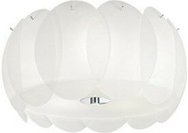 Ideal Lux - Ovalino - 5 Light Small Ceiling Flush Hellweiß, E27