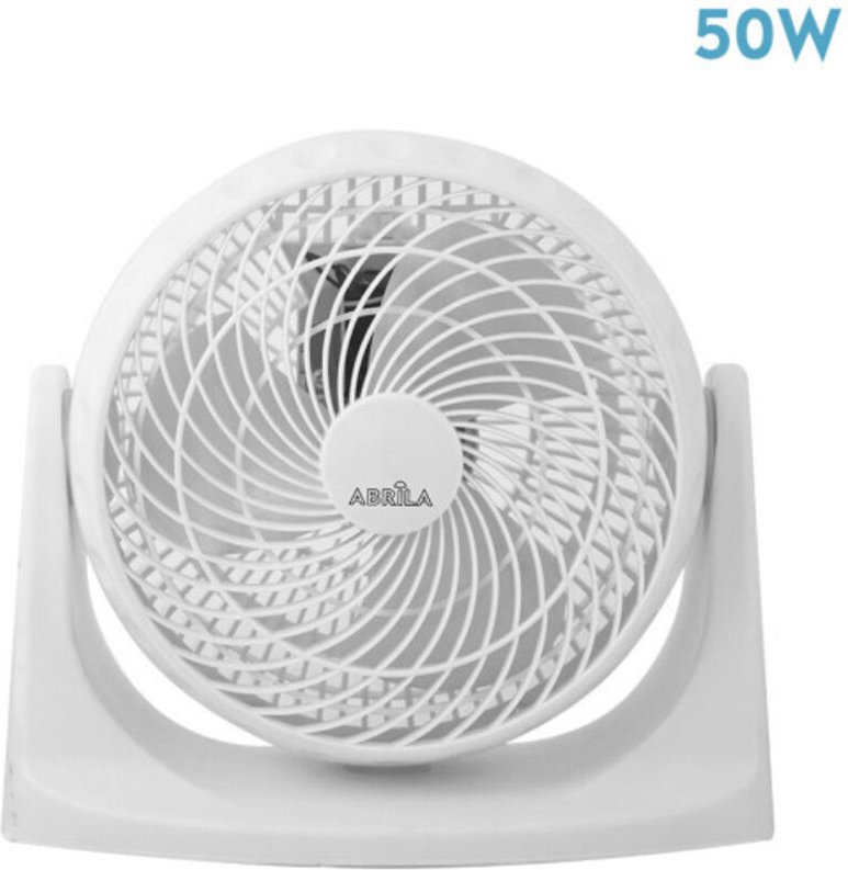 Thumbnail - Fabrilamp - balboa Tischventilator weiß 3 Geschwindigkeiten 50w.3asp 26x28,5x26 cm