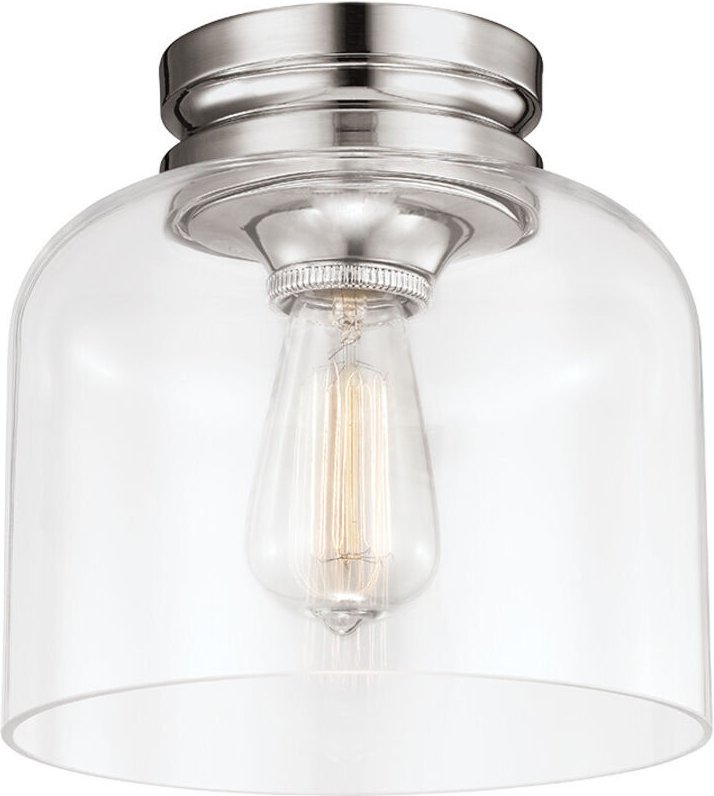 Thumbnail - Hounslow - 1 Light Flush Light, poliertes Nickel - Elstead