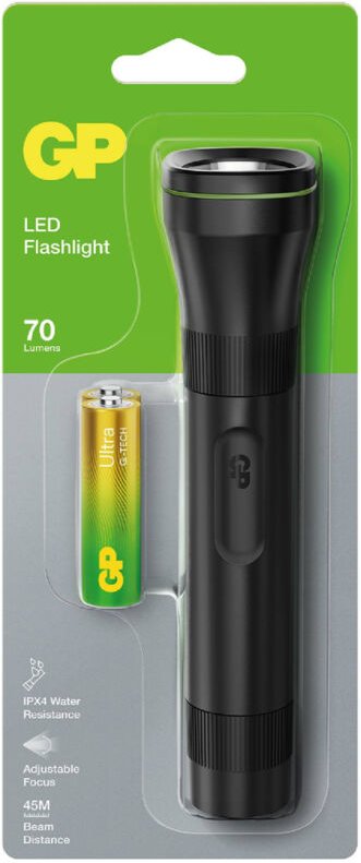 GP Discovery C107 LED Taschenlampe batteriebetrieben 70 lm 107 g