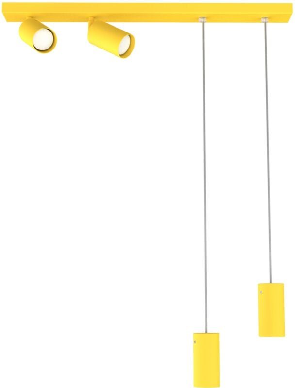 Hybrid 4XGU10 monocolore opaco