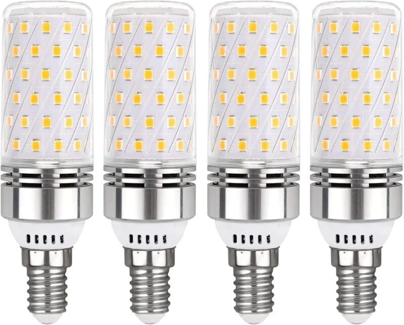 Jusch - E14 LED-Glühbirne 16 w Neutralweiß 4000 k, 1450 lm, Halogenäquivalent E14 100 w, 360°-Licht, ac 220 v, E14 LED-G...