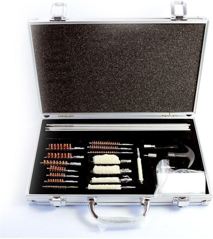 Trade Shop Traesio - Trade Shop - kit 28 pz. scovolini für pulizia armi di all calibri fucile pistola -