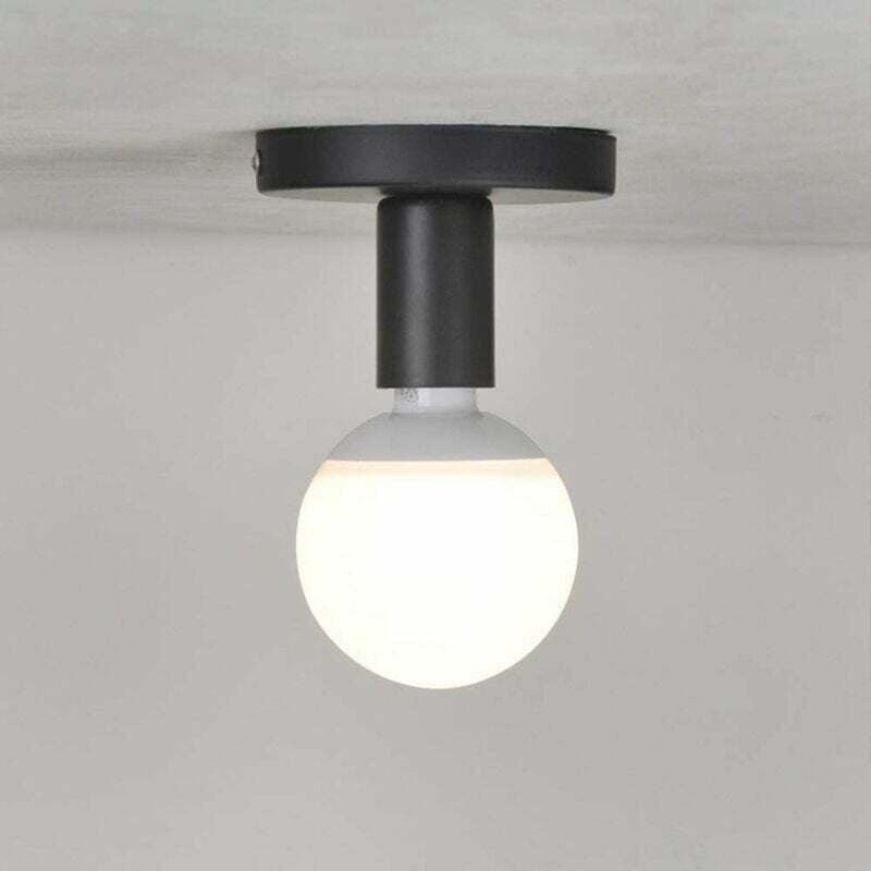 E27 Metall Glühbirnenfassung E27 Lampenfassung Sockel für Lampenfassung Fassung E27 Wand Deckenleuchte Deckenlampe für F...