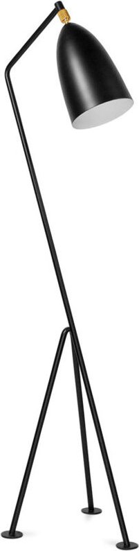 Stehlampe im Stativ-Design - Wohnzimmerlampe - Hopper Schwarz