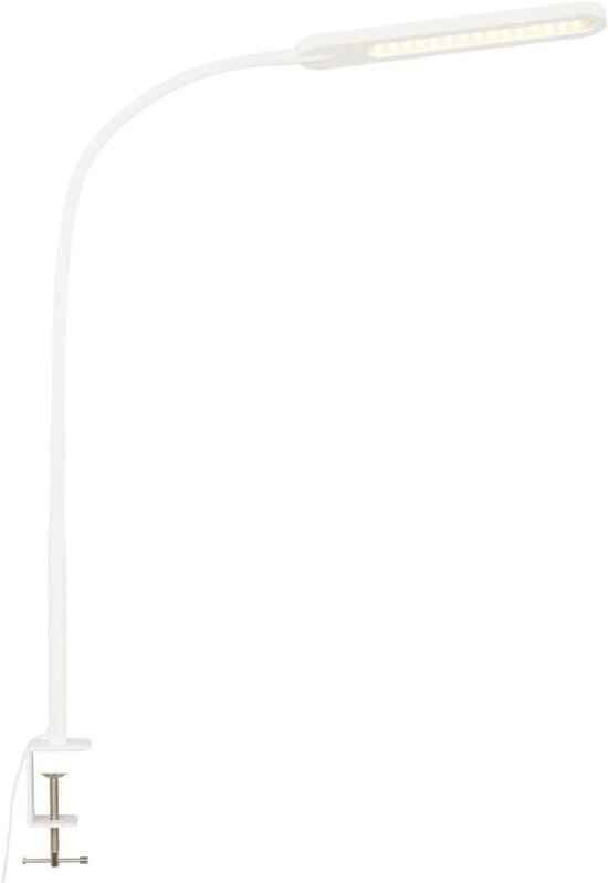 Led Klemmleuchte Klemmlampe Dimmbar cct 8 w weiß Metall-Kunststoff Briloner