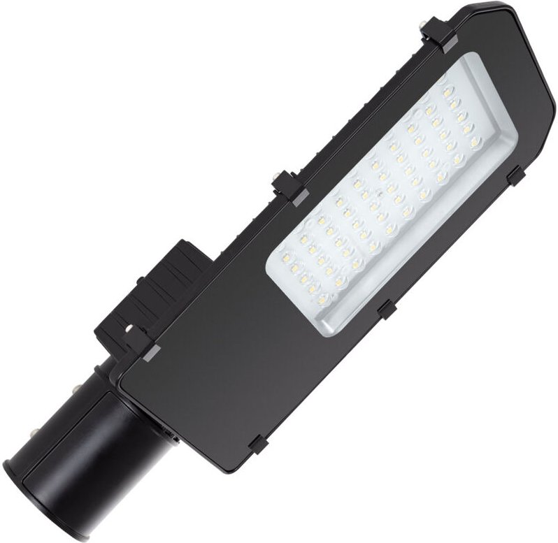 LED-Straßenleuchte 60W Harlem Chip OSRAM Schwarz 6000K Kaltweiß