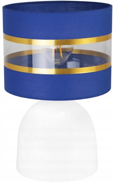 Nachttischlampe, Eleganter Goldener Lampenschirm, 20 Cm