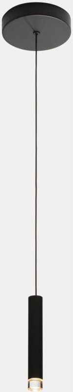 Leds-c4 - Colgante Candle xs 1 Body Surface led 4.1 Blanco cálido - 2700K on-off Negro 154lm