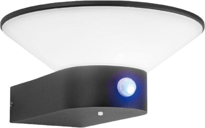 Außen-Wandleuchte LED COUPOLE – Anthrazit Solar mit Bewegungsmelder – 2,8W