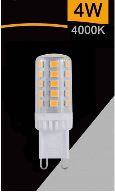 Trade Shop Traesio - Trade Shop - smd led-lampe G9 4 watt 480 lumen warmes kaltes natürliches licht SPARAC-G9-4W-CE3 -