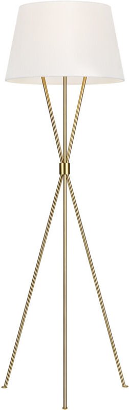 Penny 1 Leuchte Stehlampe, brüniertes Messing, E27 - Elstead