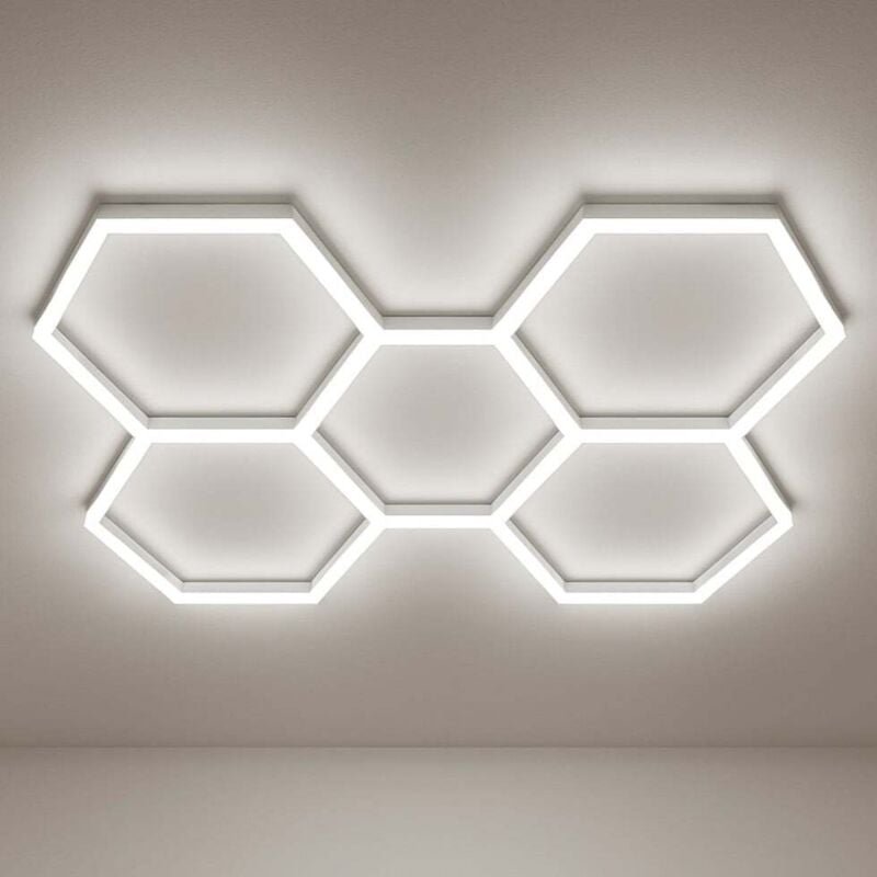 LED Deckenleuchte Premium Line Aero 247 x 171 cm kaltweiß dimmbar