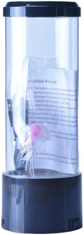 LED-Nachtlicht in Quallenform, USB-betrieben, bunte Beleuchtungsmodi für dekorative Geschenke im Home Office